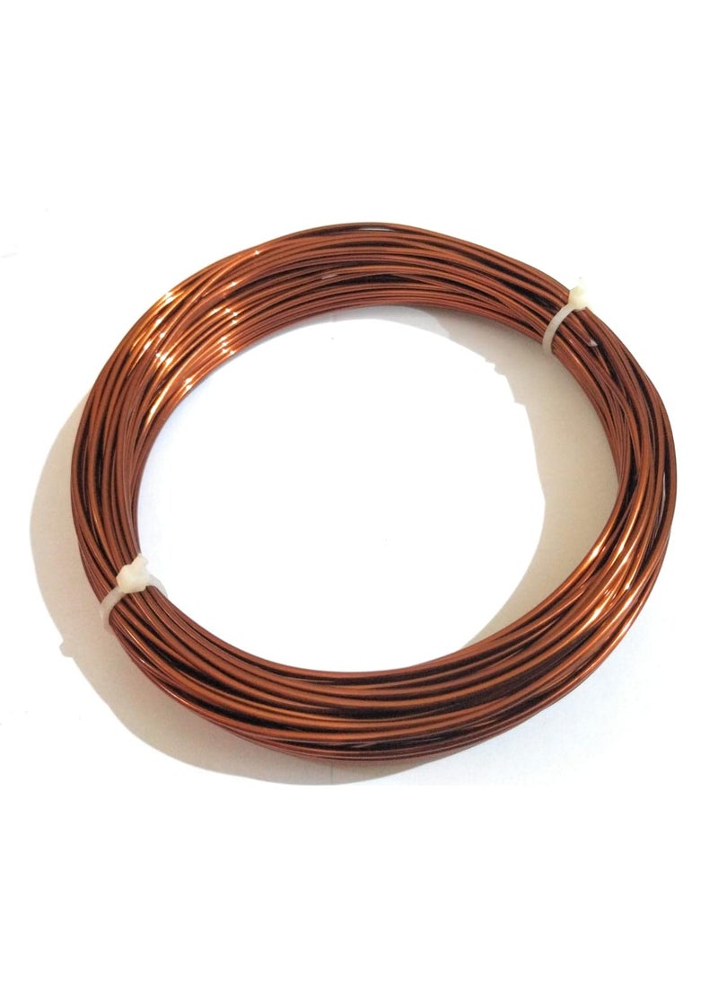 GloPRO Glopro 20Mtr 15mm Aluminium Wire for Bonsai Garden Craft and Electrical use  - Image 1