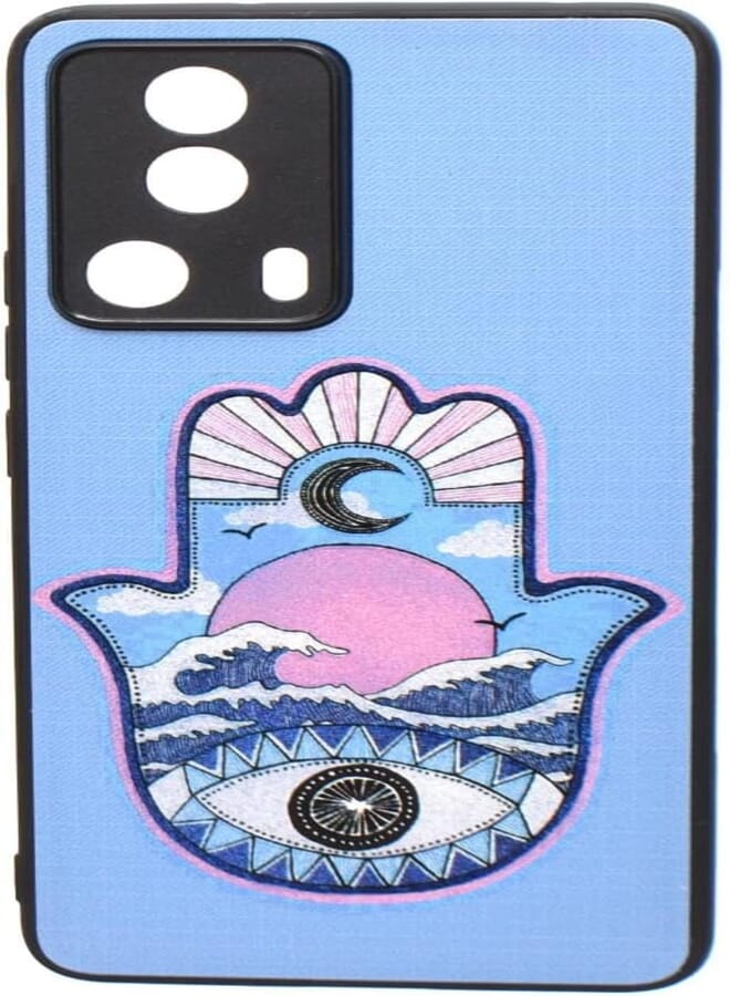 Boter. Plastic 3D Shockproof Back Case Designed With Raised Edge To Protect Camera lens Fantasy Printed Suitable For Xiaomi Mi 13 Lite - Multi Color