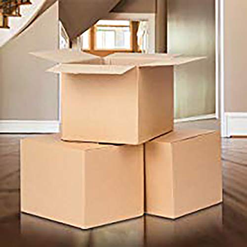 Pantryware Essentials 10 Small Moving Boxes 6x6x6 Corrugated Packing Cardboard Boxes - 10 pack - Image 5