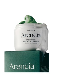 arencia Korean Rice Mochi Face Cleanser - Face Mask, Foaming Cleanser, Gentle Scrub All in One - Deep Cleansing, Moisturizing, Pore Minimizing, Removing Blackhead- with Rice Water & Green Tea, Mugwort  - Image 1