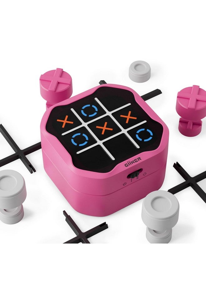 GiiKER Tic Tac Toe Bolt Game, Original 3-in-1 Handheld Puzzle Game Console, Portable Travel Games for Car Ride, Board Games for Kids and Adults, Birthday Gifts Easter Basket Stuffers for Ages 3+ - Image 1