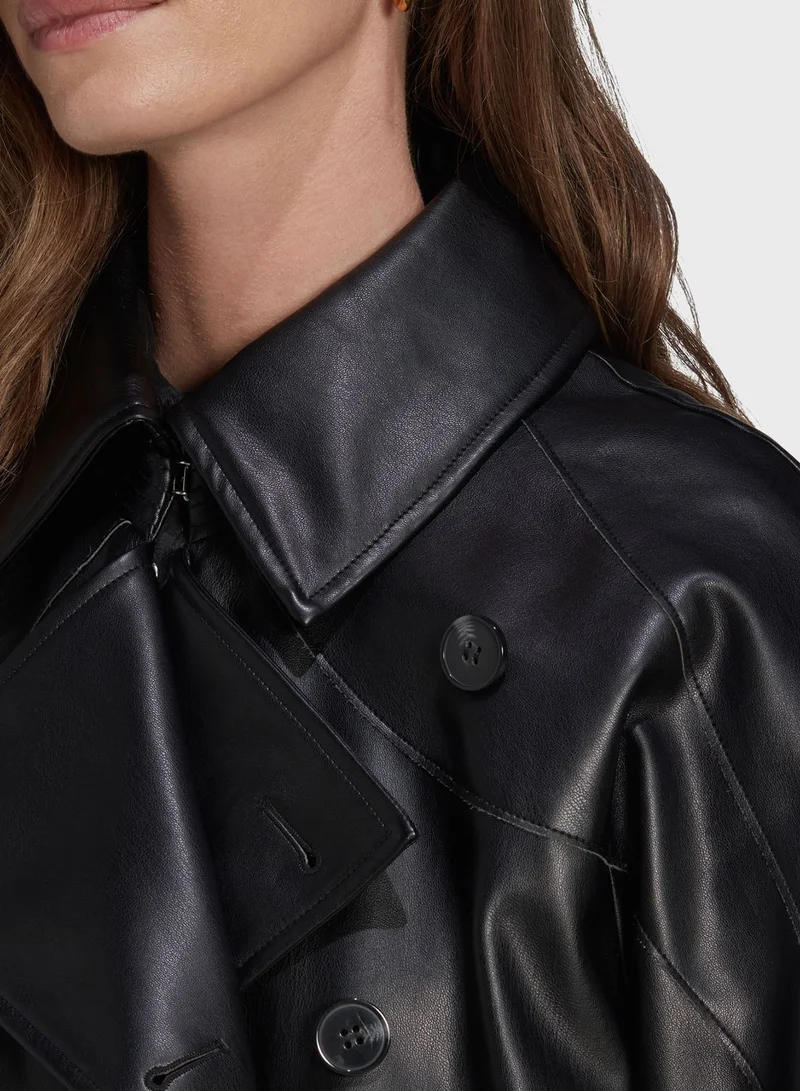 adidas Originals Faux Trench Coat