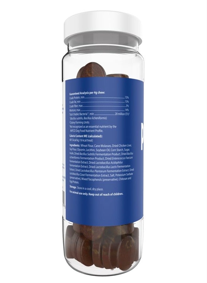 بروبيوس بروبيوتيك للكلاب، قطع مضغ طرية، بروبيوتيك للكلاب، مكمل غذائي يومي لصحة الأمعاء والهضم ودعم المناعة، للسلالات المتوسطة والكبيرة، 8.46 أونصة (عبوة من قطعتين) - Image 5