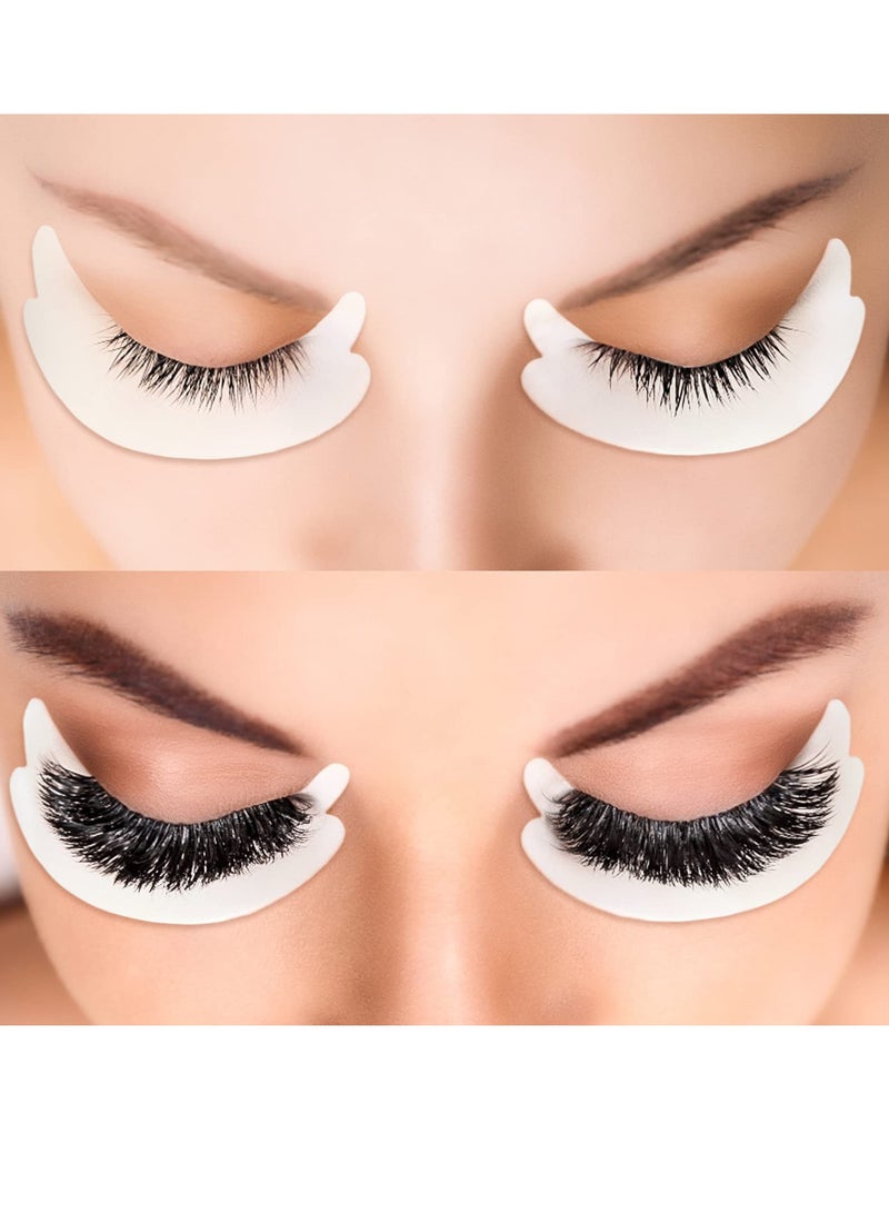 EXCEFORE 25 Pairs Eye Pads Lash Extensions, Lash Under Eye Pads For Lash Extensions Sticky Well Foam Eye Pads Lint Free Lash Pads for Eyelash Extensions Hypoallergenic Waterproof Eye Patches - Image 5