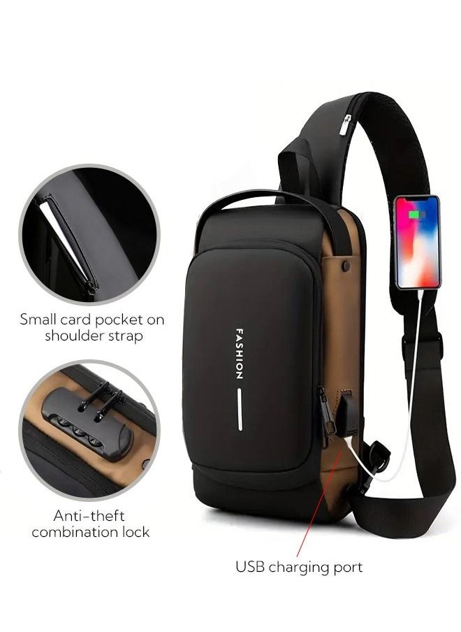 Haidue - Multifunction Shoulder Sports Bag for Men 32*18cm - Image 1
