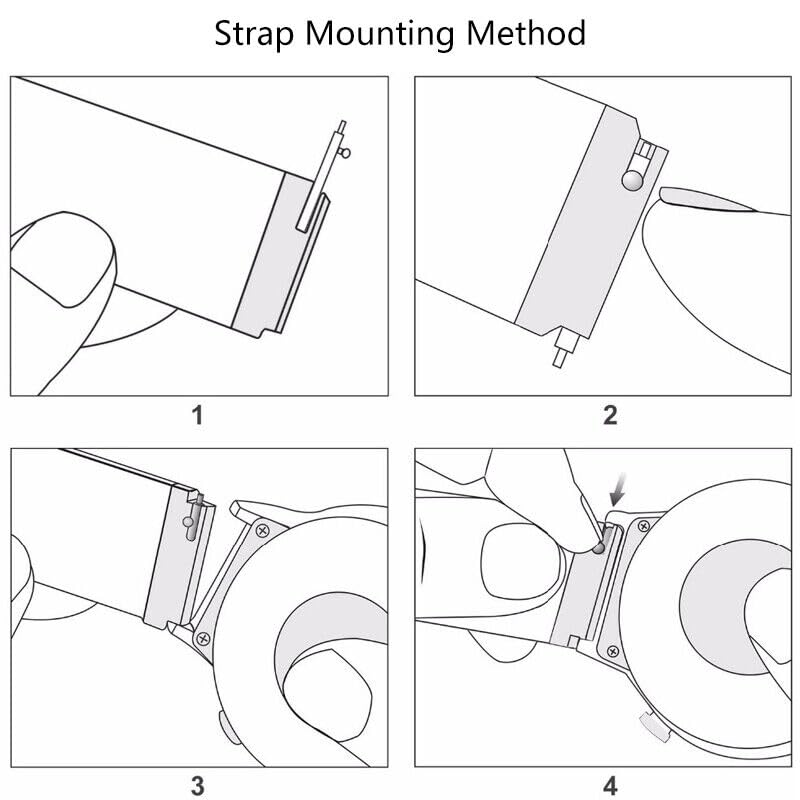 COLCASE Smart Watch Strap Compatible with Noise Icon Buzz Smart Watch - Mangetic Mesh Chain Strap - Image 4