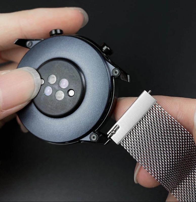 COLCASE Smart Watch Strap Compatible with Noise Icon Buzz Smart Watch - Mangetic Mesh Chain Strap - Image 2