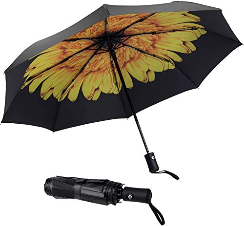 SY COMPACT Travel Umbrella Windproof Automatic Umbrellas Small Compact UV Sun Protection Factory Outlet Umbrella - Image 1