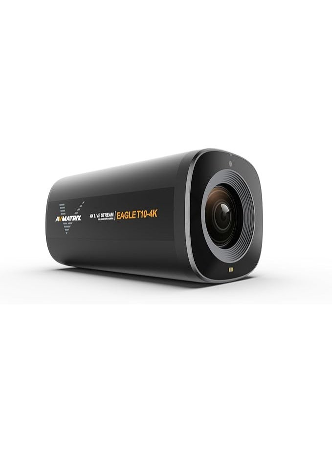 AVMATRIX Eagle T10-4K Live Streaming Camera, 10X Optical Zoom ToF Autofocus, 75.4° Wide, USB3.0 & HDMI Out, 1080P60/2160P30, Portrait/Landscape for OBS Zoom Teams YouTube Twitch Facebook. - Image 1