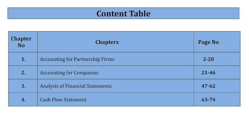 CBSE (Central Board of Secondary Education) Class XII Commerce - Accountancy Topic-wise Notes A Complete Preparation Study Notes with Solved MCQs  - Image 3