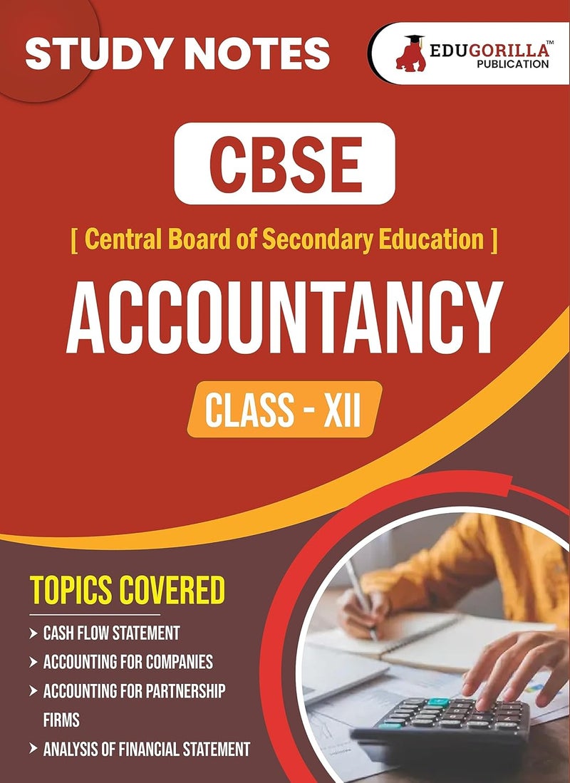 CBSE (Central Board of Secondary Education) Class XII Commerce - Accountancy Topic-wise Notes A Complete Preparation Study Notes with Solved MCQs  - Image 1