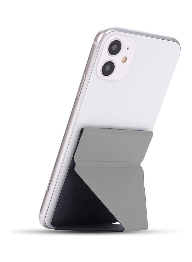 DUSALA Foldable Ultrathin Desktop phone holder Grey - Image 1