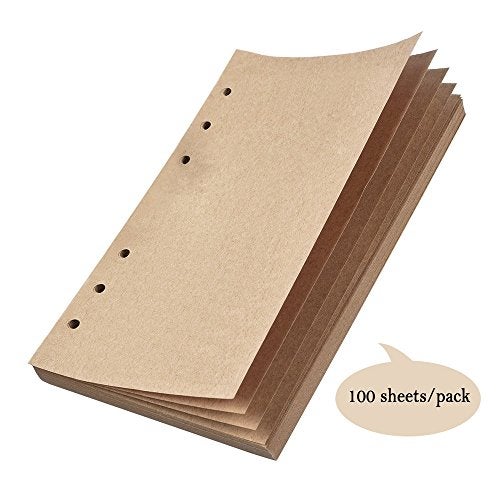 MaleDen Refillable Craft Paper,Perfect for MALEDEN Premium PU Leather Classic Embossed Travel Journal Diary - Image 2