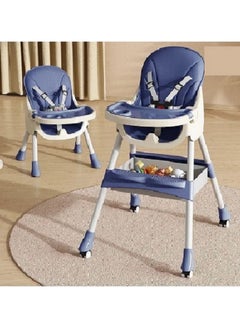 Adjustable Multifunctional Portable Foldable Dining Highchair With Removable Tray-Blue - pzsku/Z027C9A4A2724A97FEA51Z/45/_/1731405340/2f112656-a1ea-46fa-b127-c5b7422a001f