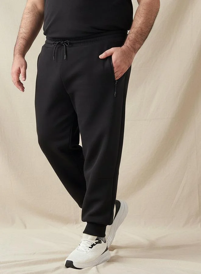 ماكسيم Men Regular Fit Joggers with Drawstring Closure