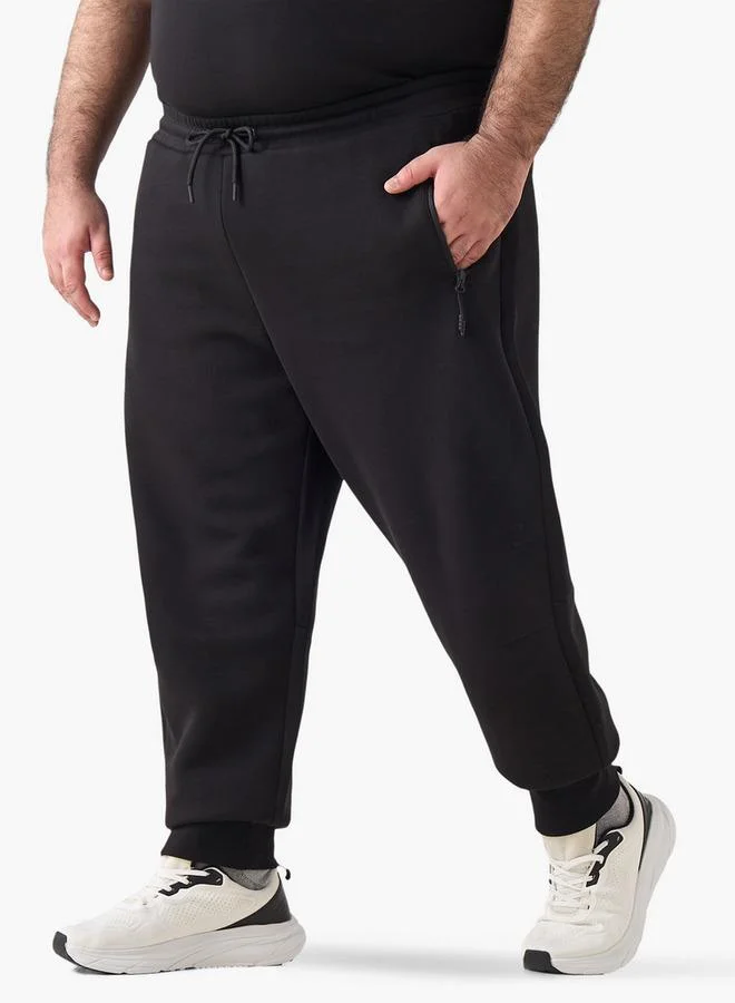 ماكسيم Men Regular Fit Joggers with Drawstring Closure