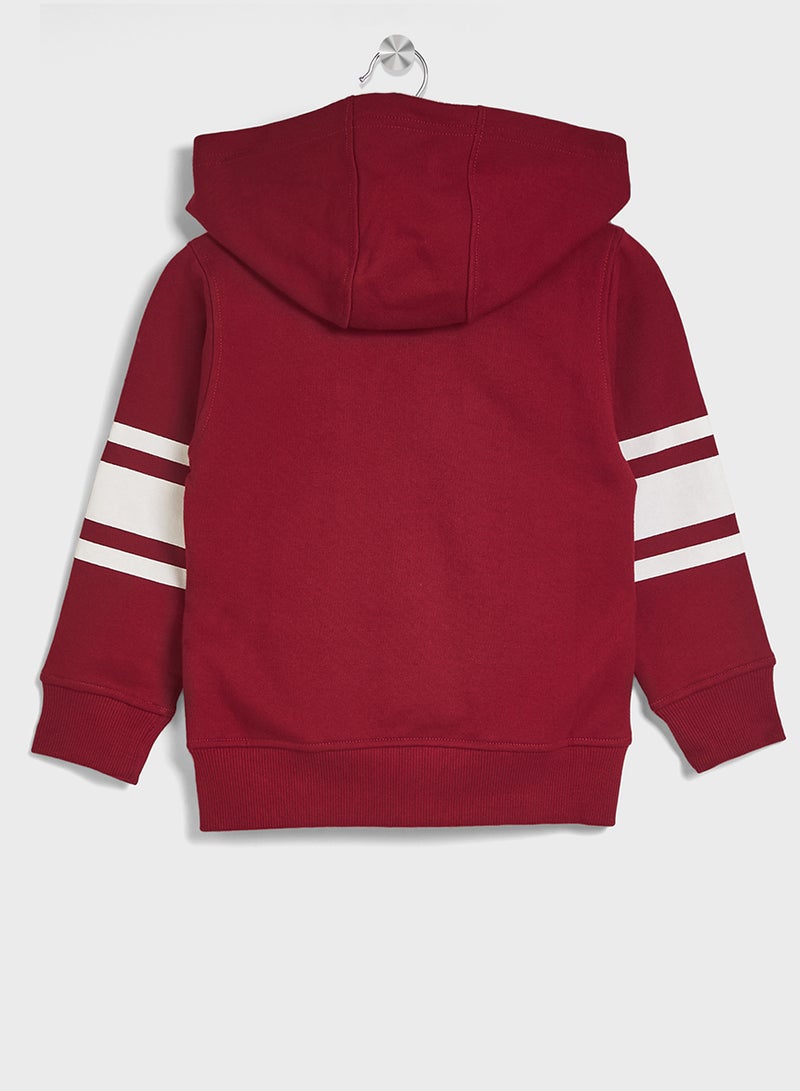 Pinata Boys Drawstring Printed Full Zip Hoodie jacket - Image 2