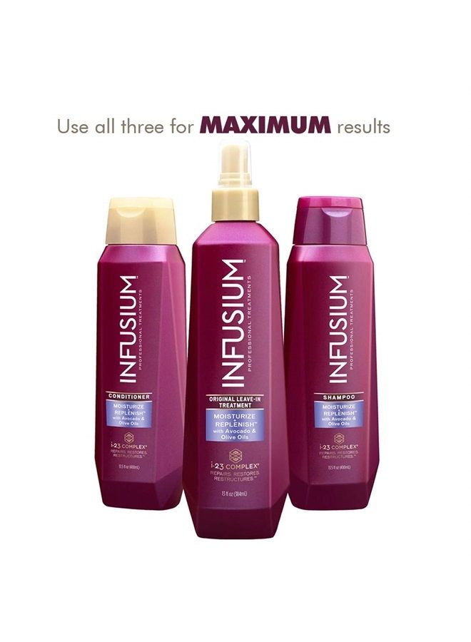 Infusium علاج مرطب ومغذي - بخاخ بلسم للشعر - علاج للشعر بدون شطف - بخاخ بلسم - العناية بالشعر - 11 أونصة - Image 4