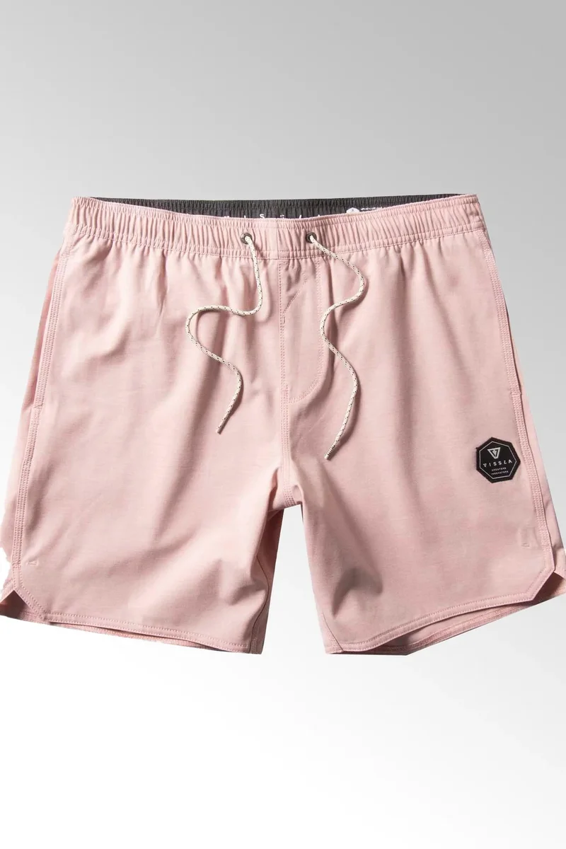 Vissla Breakers 16.5" Ecolastic Swimshort Flamingo