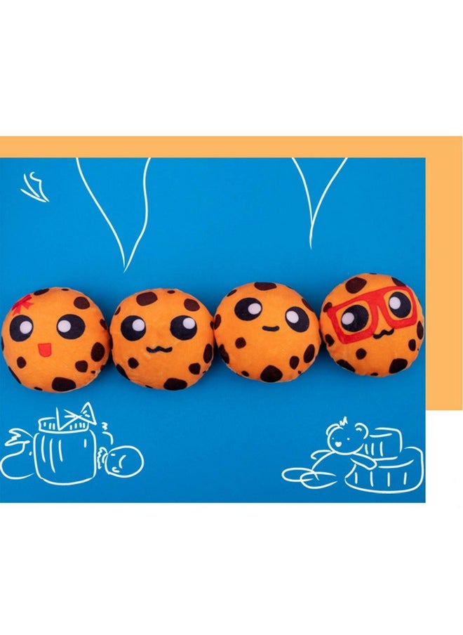 Nenalayo - Plushies Doll A Bag Of Cookie Toy Stuffed Soft Snack Pillow Plush Yummy Food Toy For Birthday Gift Stuffed Toy Game Pillow Cushion Gift For Kids (Blue) - Image 1