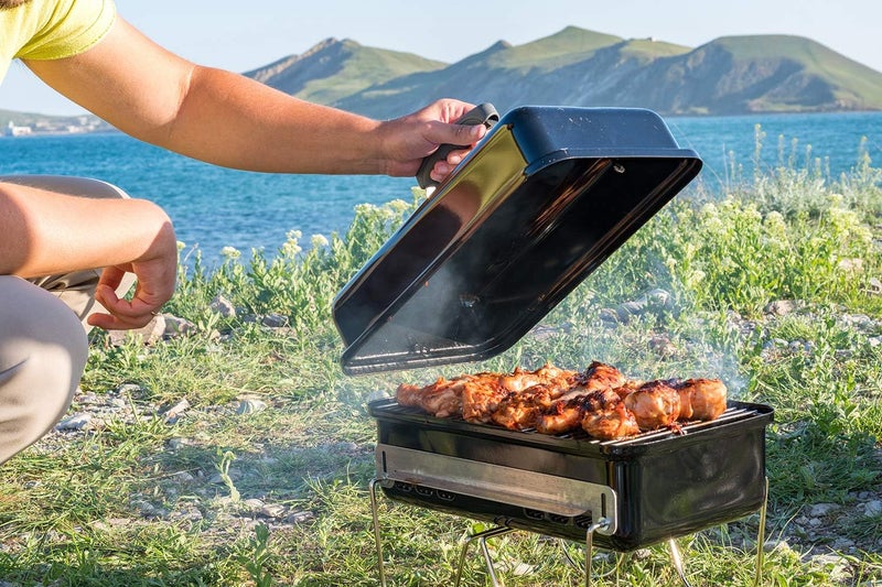 DELSbbq 80631 Stainless Steel Cooking Grate and 9201 Stainless Steel Flavorizer Bar, Cooking Grate for Weber Gas and Charcoal Go-Anywhere Grill, Flavorizer Bar for Weber Gas Go-Anywhere Grill - Image 5