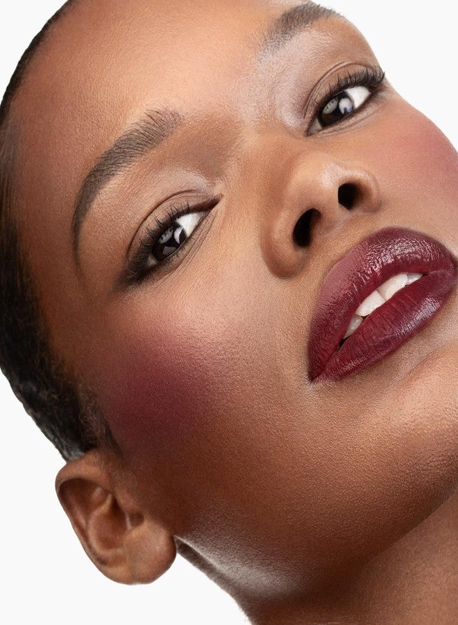 MAKE Beauty Skin Mimetic Microsuede Blush - Matte Powder Blush for Cheeks with Long Lasting Color - Non Comedogenic, Travel Size Makeup Single Palette. Shade - Eros (Burgundy) - Image 4