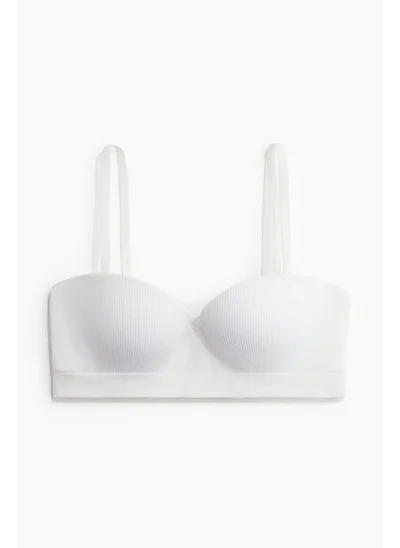 اتش اند ام Seamless padded balconette bra