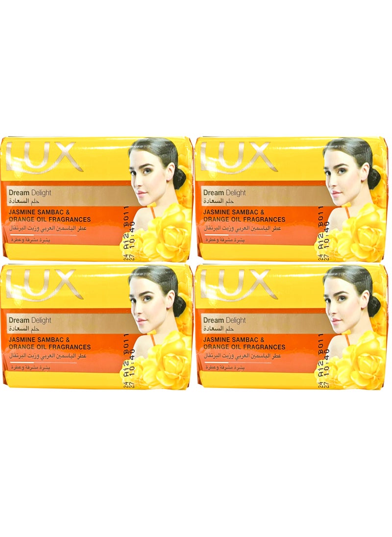 Lux - Lux Bar Soap Dream Delight 4 Pieces 460 gm (May vary package) - Image 1