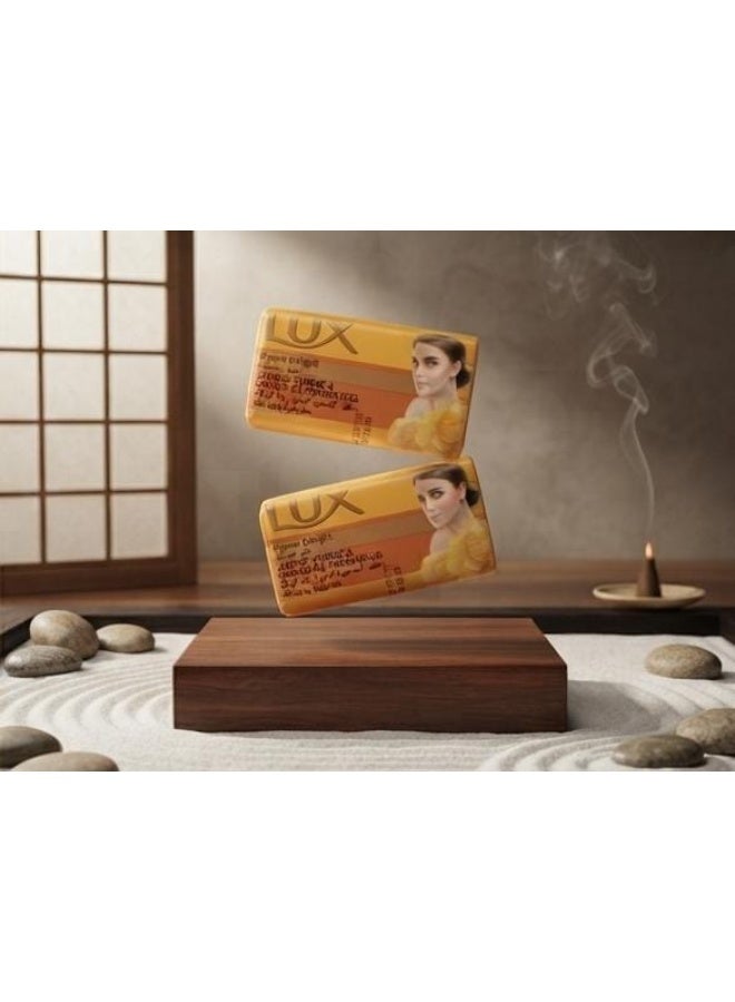 Lux Soap Jasmine Sambac &Orange Oil Fragrances 115 G 4 Pieces (Packaging May Vary) - Image 2