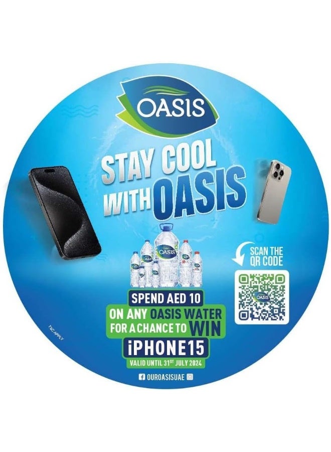 Oasis Still Drinking Water, 24 x 500 ml - Image 3