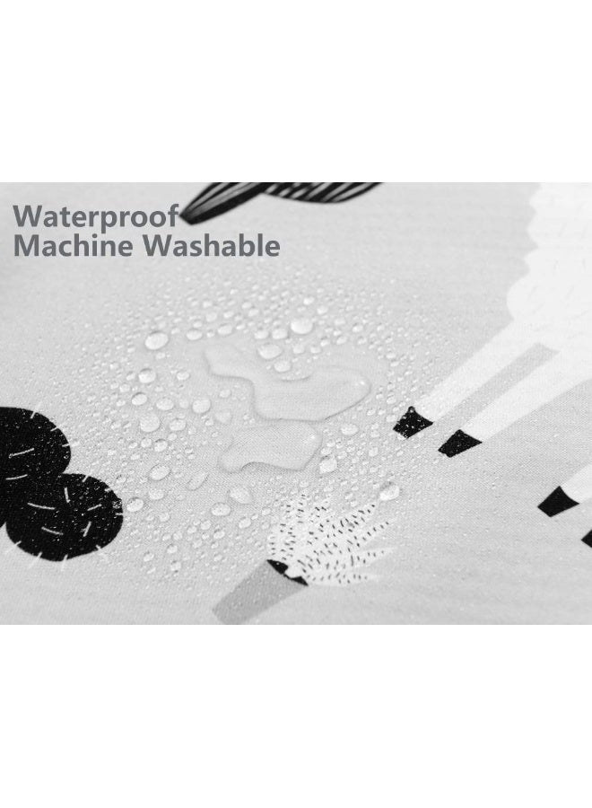 Womumon Baby Splat Mat for Under High Chair, 51 x 51 Inch Splash Mat, Waterproof and Washable Spill Mat, Anti-Slip Floor Protector - Image 4