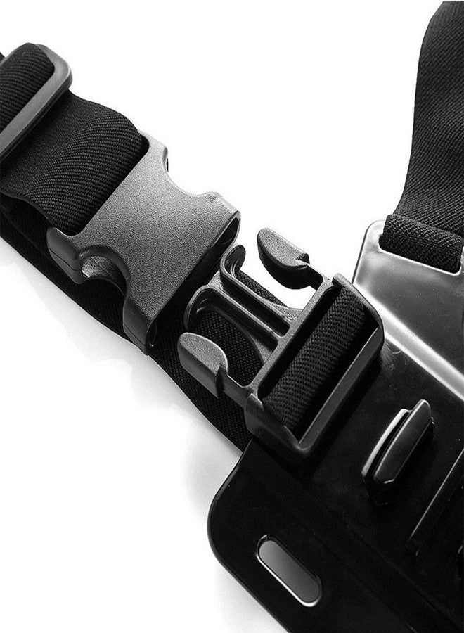 حزام صدر قابل للتعديل من هوديان، متوافق مع كاميرات GoPro Hero وكاميرات الحركة الرياضية - حزام صدر كامل - Image 3