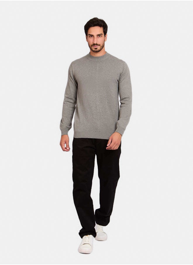 DALYDRESS - Men Regular Fit Pullover - Grey - Image 1