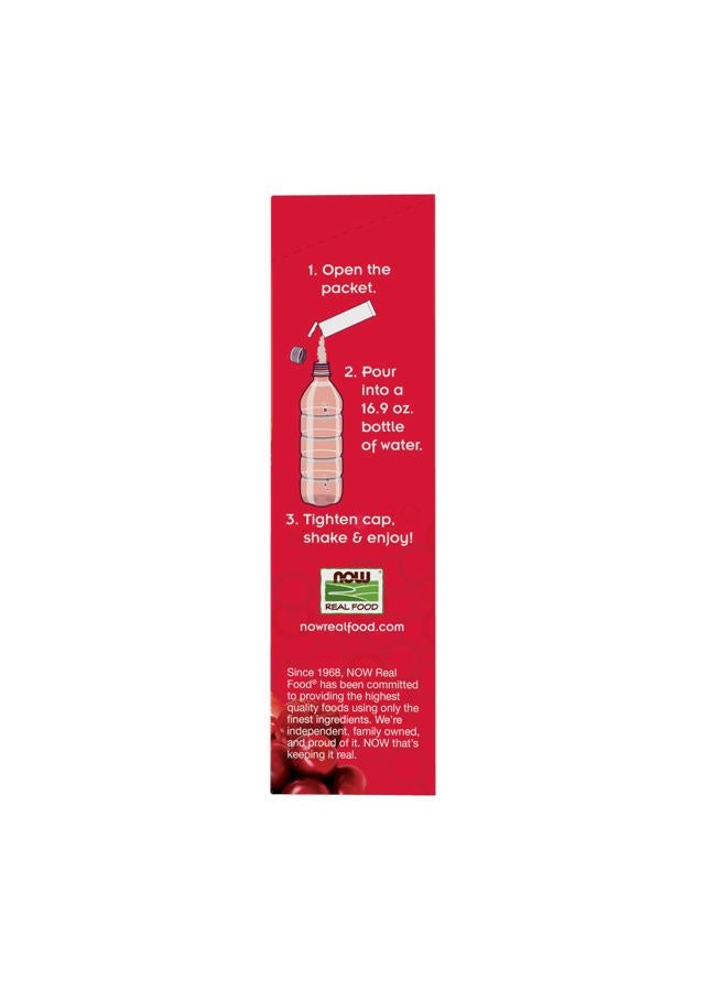 Now Foods Pomegranate Berry Sugar Free Drink Sticks - 12 1.7 oz. Sticks - Image 2