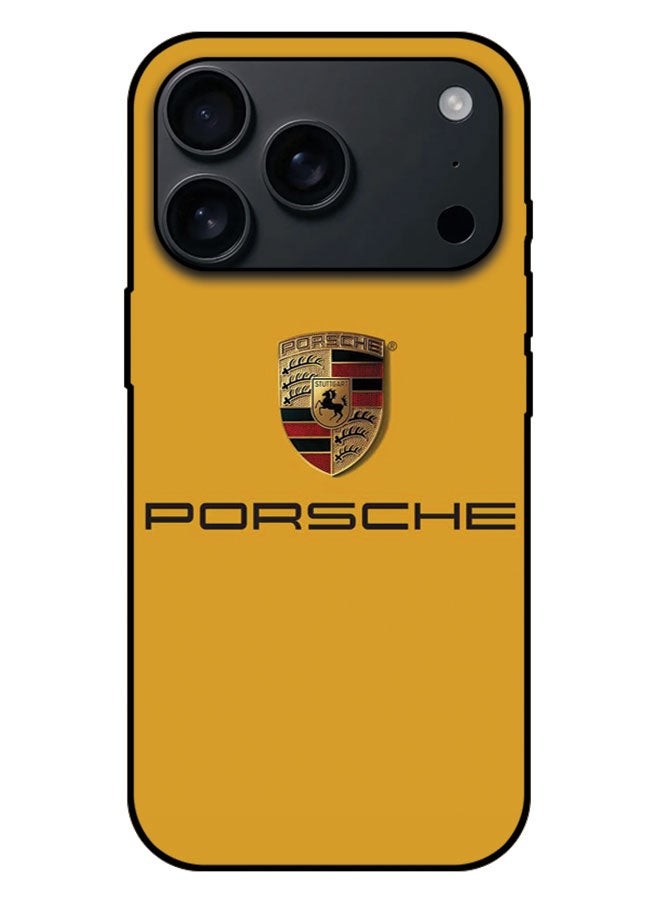 EYE CATCH Printed Protective Case Cover For Apple iPhone 17 Pro Max -  Porsche Logo