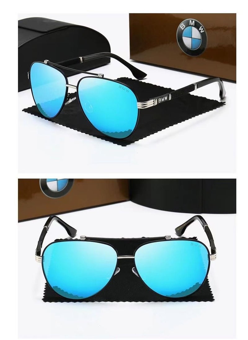 BMW Lifestyle - Style And Comfort In One! High Quality Uv400 Sunglasses With Metal And Pc Frame To Provide You With A Perfect Wearing Experience - Image 1