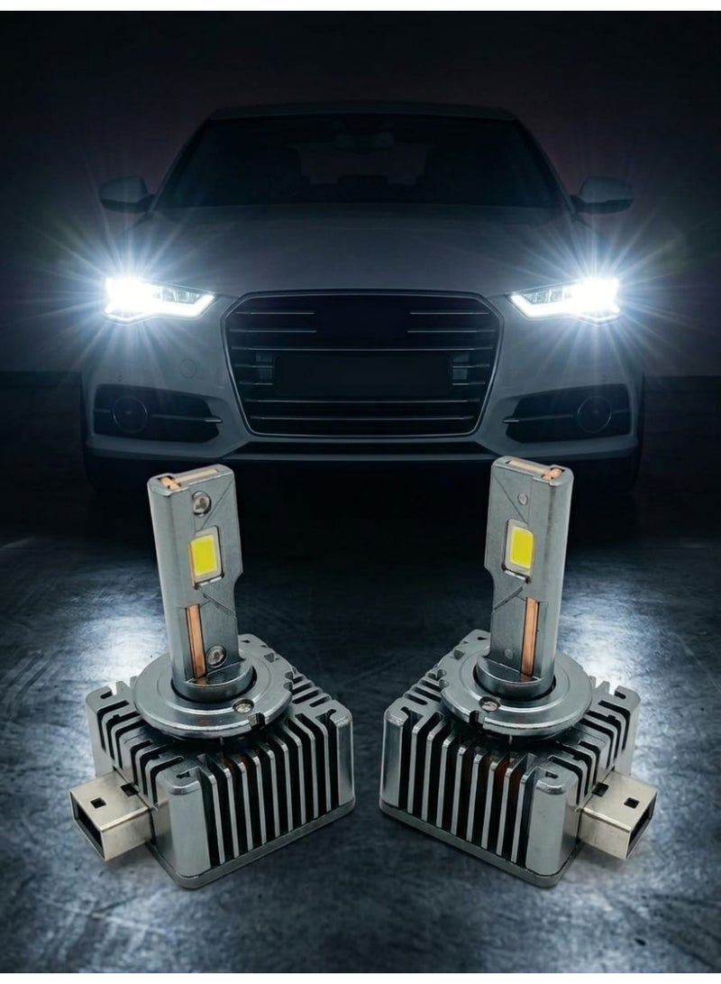 D Series LED headlight bulb 6000 K Canbus size : D1S - Image 3