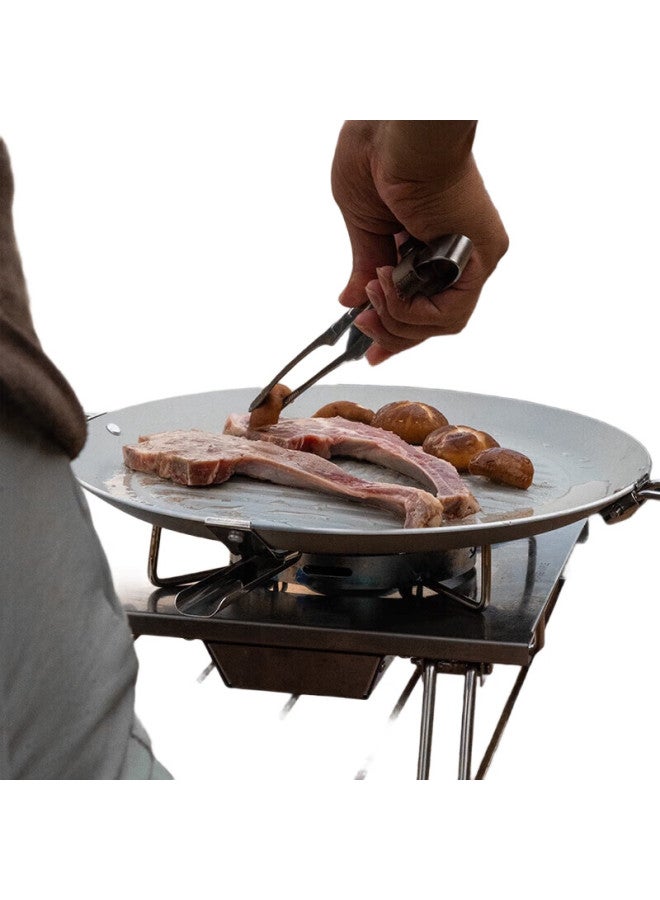 Fire-Maple Baiwei Grilling Pan, Outdoor Equipment For Camping, Korean-Style Round Portable Stove Grill Pan, Non-Stick Coating - Image 1