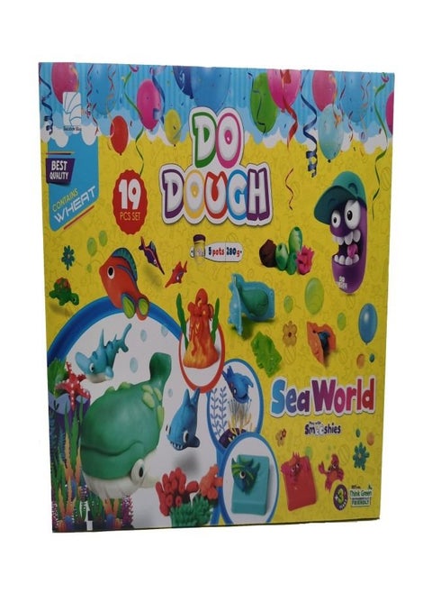 Do Dough Kids Clay (Sea World) Set of 5 Pots 280g