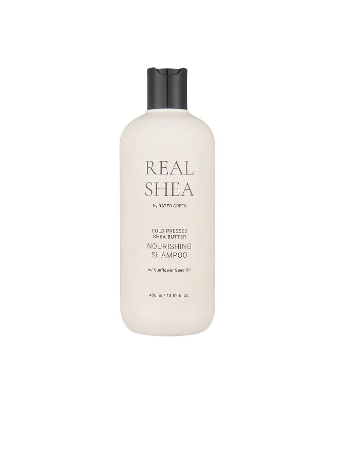 Rated Green Real Shea Butter Nourishing Shampoo 400ml - Image 1