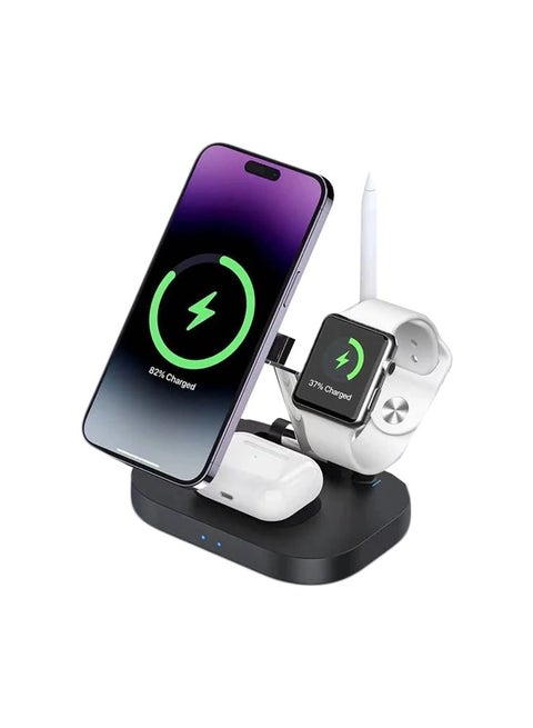 Folding 4 in 1 Desktop Charger with MagSafe