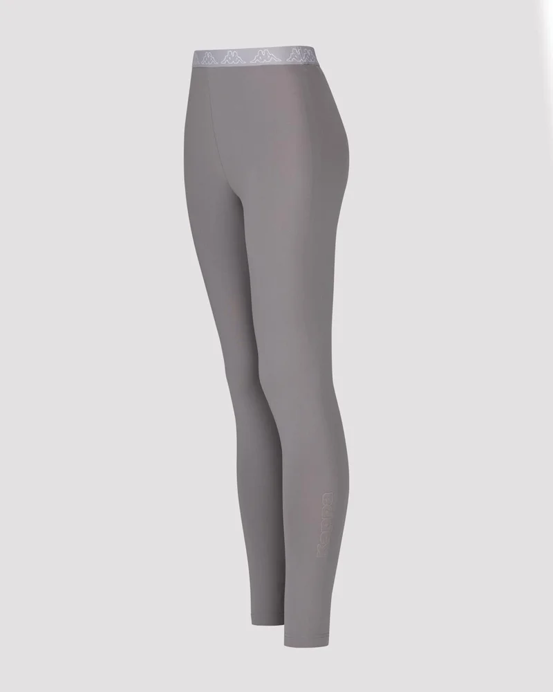 كابا Logo Tape Women's Gray Skin Fit Tights