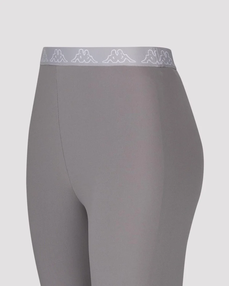 كابا Logo Tape Women's Gray Skin Fit Tights