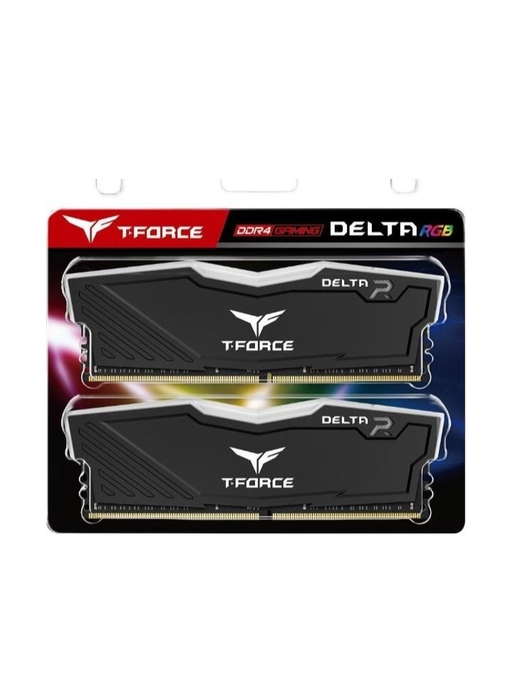 t force TEAMGROUP T-Force Delta RGB DDR4 32GB (2x16GB) 3600MHz (PC4-28800) CL18 Desktop Gaming Memory Module Ram Black - TF3D432G3600HC18JDC01  - Image 3