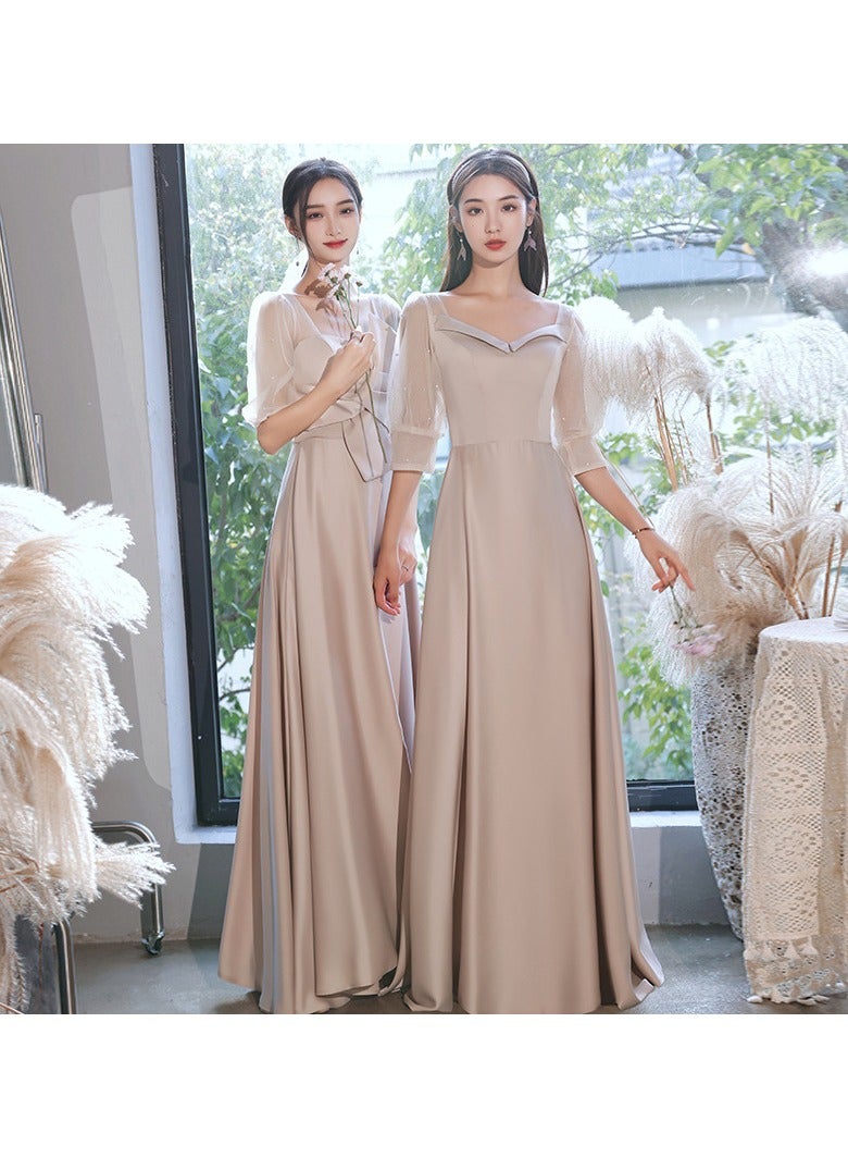 KUYING New Fashionable and Elegant Bridesmaid Dress  - Image 4