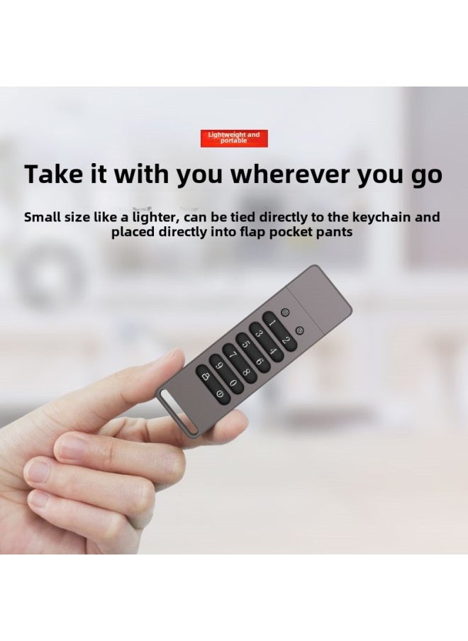 Supply Zinc Alloy Encryption U Disk AES256 Hardware Encryption Usb3.0 High Speed Digital Key U Disk-Color:Blue-[to Be Customized]]-Capacity:32GB  - Image 5