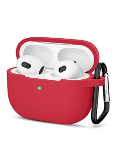Silicone Protective Case Cover For Apple Airpods 3 3rd Generation Red