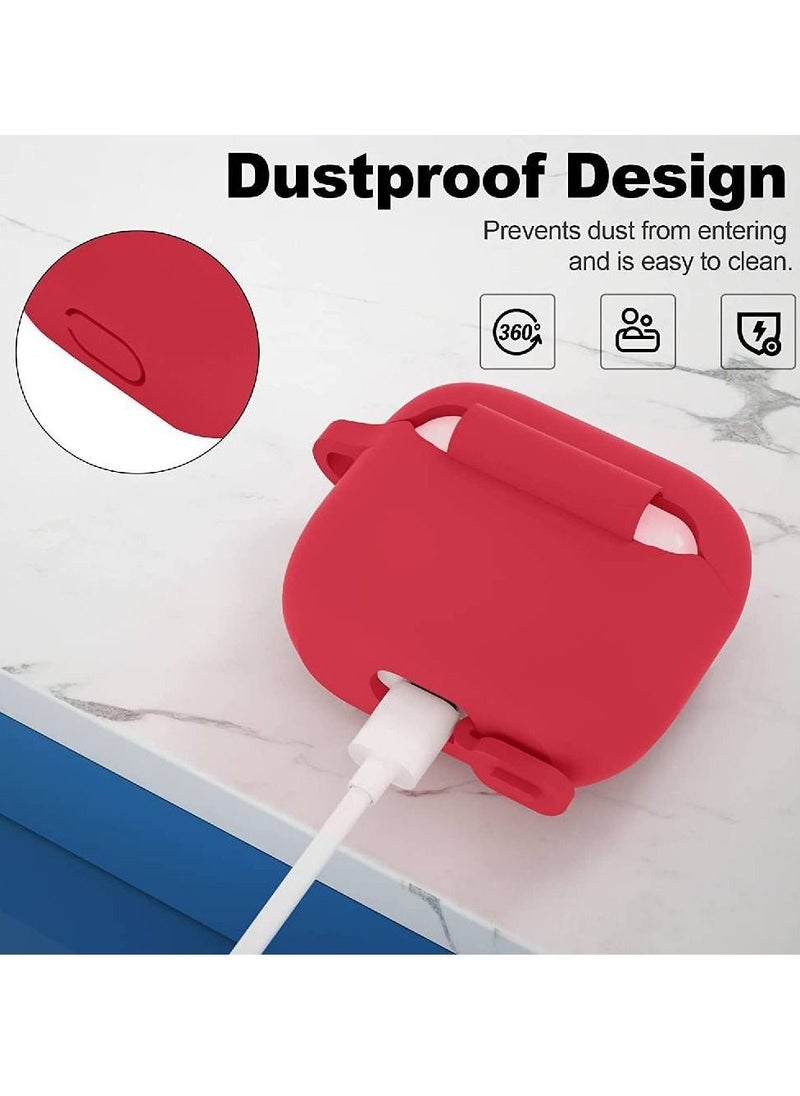 Generic - Silicone Protective Case Cover For Apple Airpods 3 3rd Generation Red - Image 1