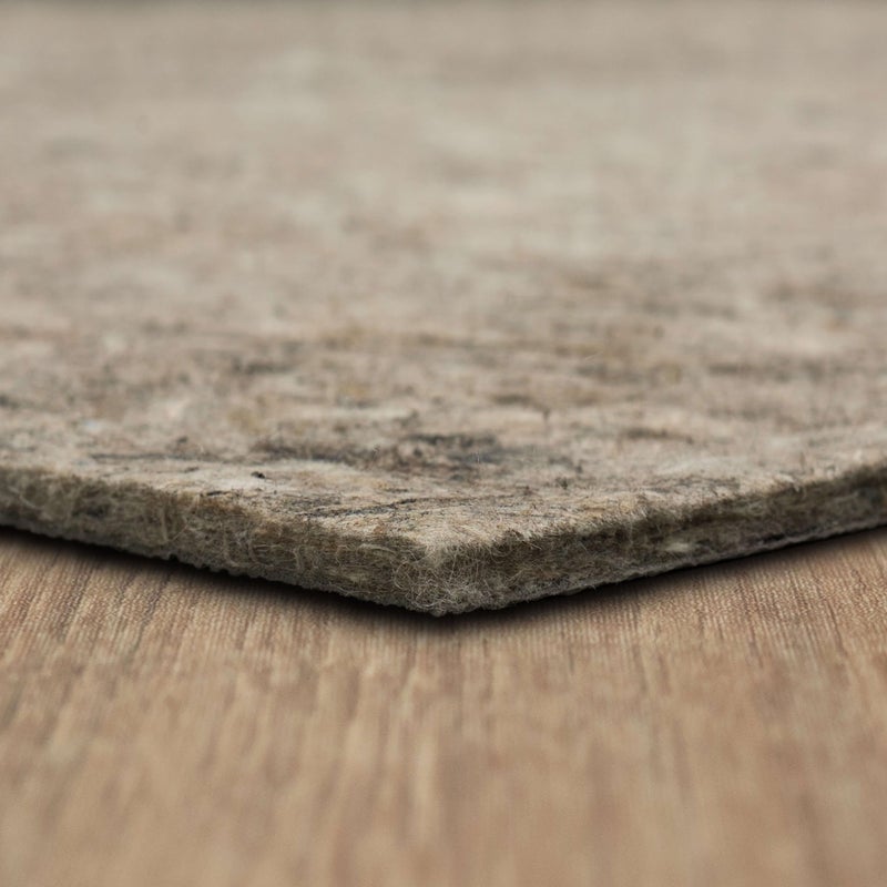 Mohawk Home Non Slip Rug Pad 6' x 9' - 1/2" Thick Felt + Latex Rubber Gripper - Dual Surface Cushion for Hardwood, Carpet, Tile Floors, Made in USA - Image 1