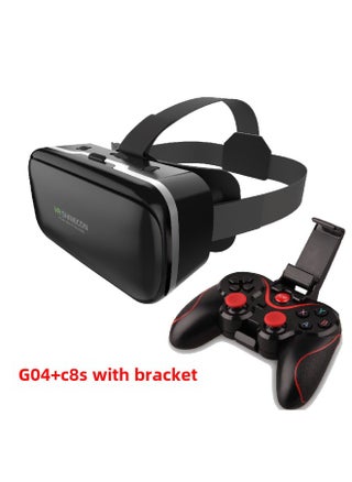 Vr Shinecon Vr Glasses Genie 6th Edition Magic Mirror G04/da 3d Mobile Virtual Reality Headset Full Scene-Color:G04 + C8S With Bracket - pzsku/Z027F54D96FBD7A7CAC81Z/45/1746233812/a300534d-718d-4e60-bca1-e387c78a2fe7